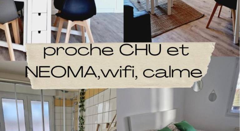 Rental apartment with 1 room for 4 persons in Tinqueux