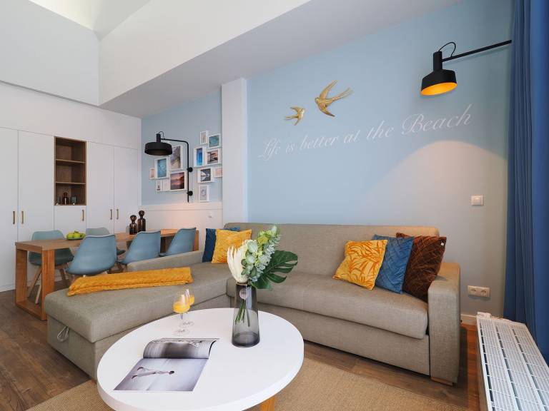 Ferienwohnung mit 1 Schlafzimmer und Balkon — photo 2