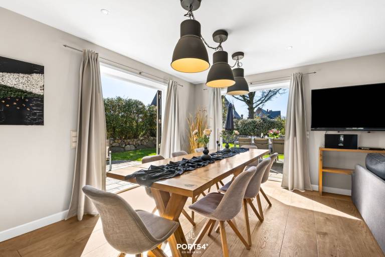Ferienhaus mit Hund inWesterland Sylt f&uuml;r max. 8 Personen