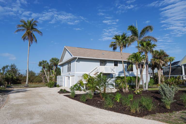 Vacation home with private pool & grill in Sanibel, FL