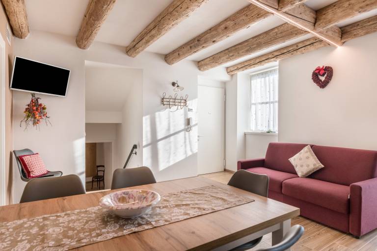 Holiday Apartment 'L'Antica Corte Apt Mara' with Mountain View & Wi-Fi in Levico Terme