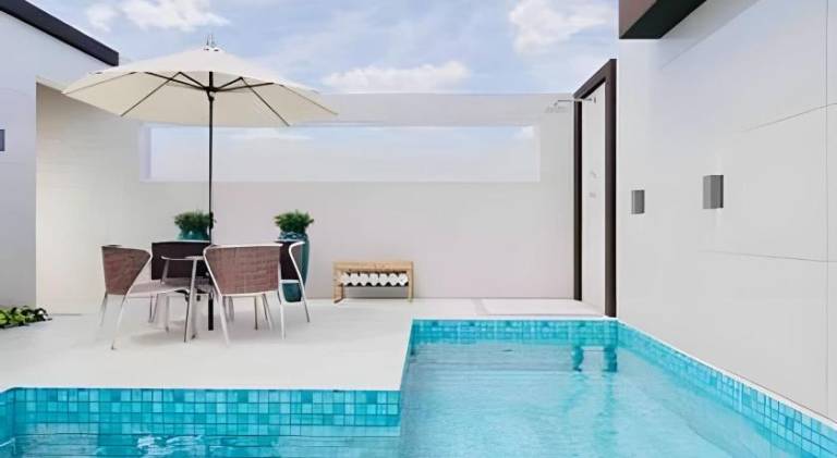 Big apartment with pool | Next to the beach | Pet-friendly in Praia Grande