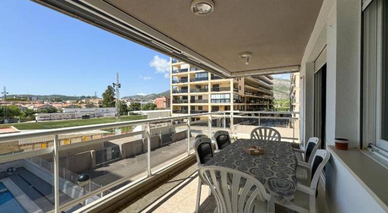 Pleasant holiday apartment with patio & pool | Beach nearby | Pets are welcome in Oropesa del Mar