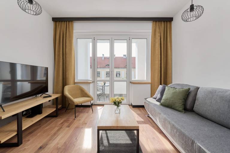 Rental apartment with garden in Wroclaw