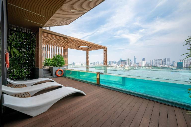 Apartament z hotelowymi udogodnieniami Ho Chi Minh