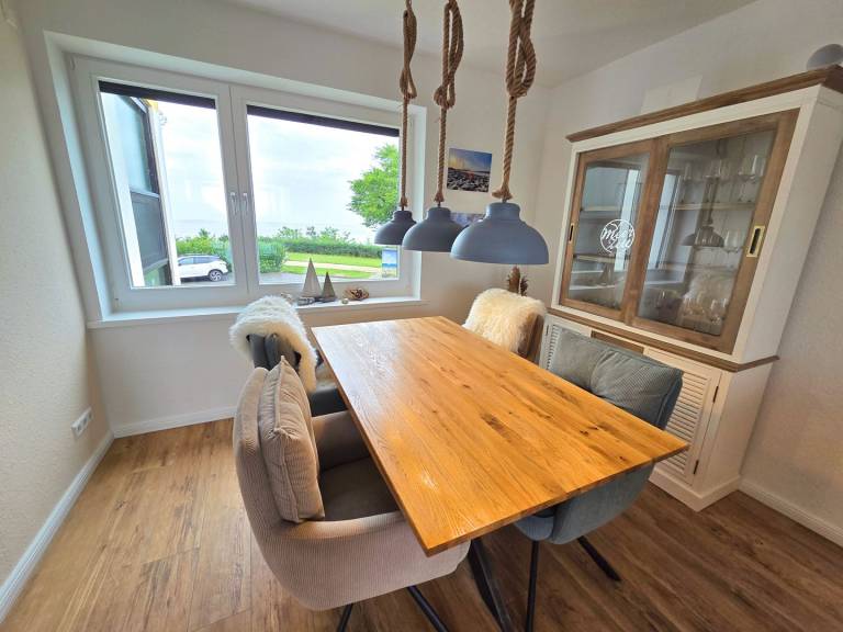 Modernes Ferienapartment Hohes Ufer Möwennest mit Meerblick und überdachtem Balkon — photo 3