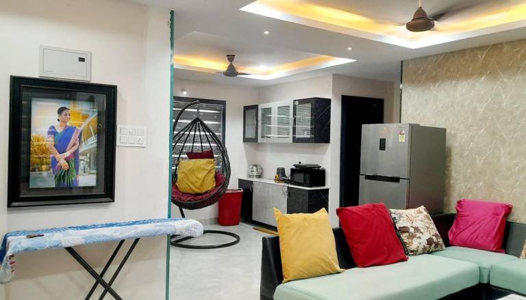 Vacation home with patio in Visakhapatnam