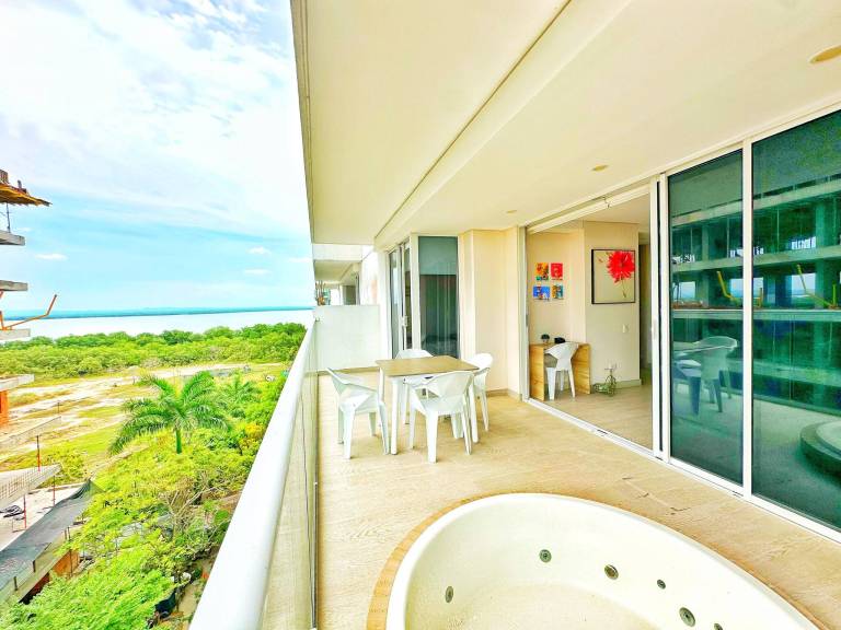 Holiday apartment with pool & terrace in Cartagena