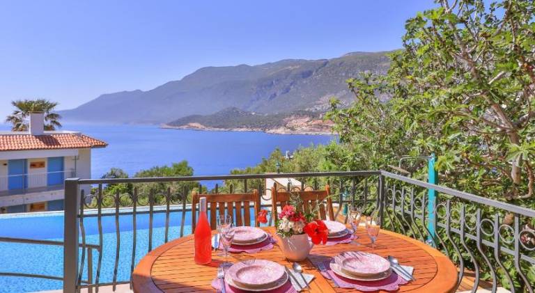 Villa with terrace, private pool & garden — photo 3