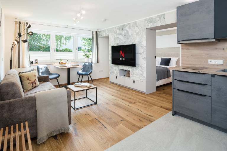 Ferienwohnung mit Hund in Bernau am Chiemsee für max. 3 Personen