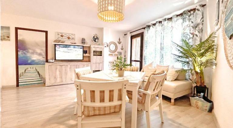 Holiday apartment with patio, pool & garden in Olbia