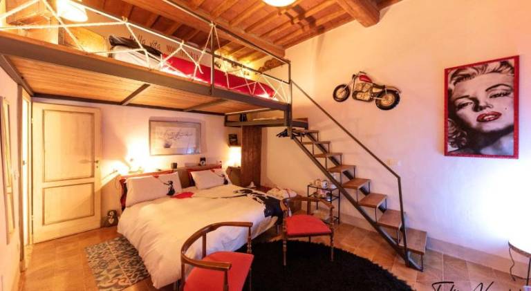 Rental apartment with 1 room for 4 persons in Palaia