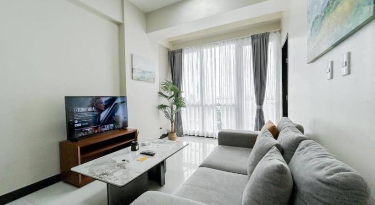 Serviced apartment with 2 rooms for 2 persons in Cebu City