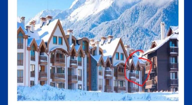 Holiday apartment with terrace & garden in Bansko