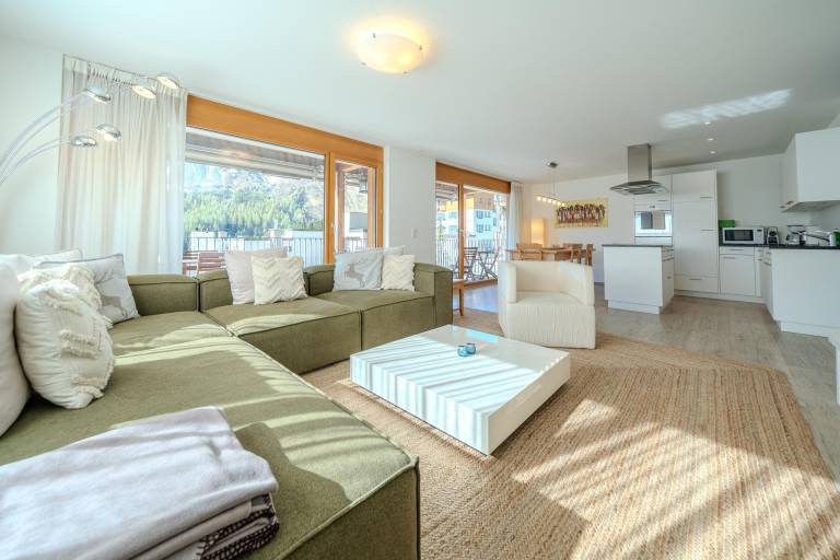 Ferienwohnung mit Hund in Arosa f&uuml;r max. 4 Personen