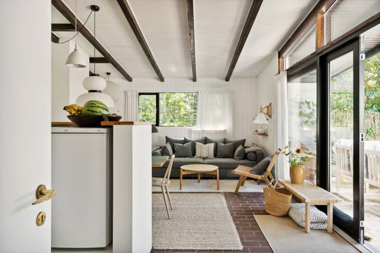 Aufenthalt in einer 70er Jahre Oase mitten im Wald