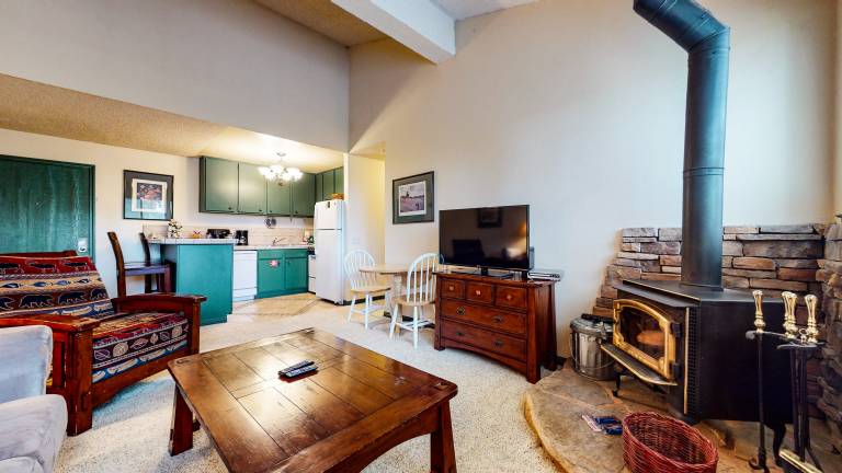 Condo with BBQ, sauna & jacuzzi | Mountain view — photo 4
