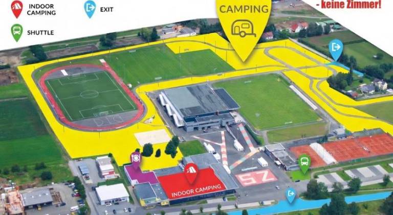 Camping Sportzentrum Zeltweg - a silent alternative in Spielberg