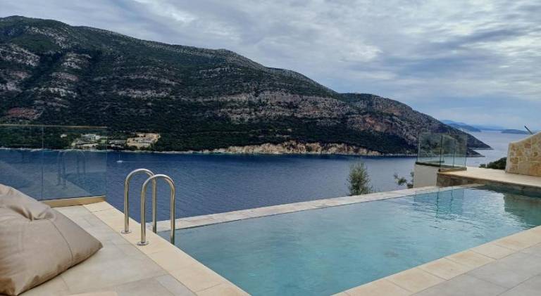 Villa with garden, terrace & private pool in Lefkada