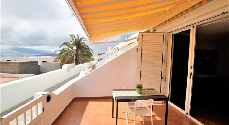 Rental apartment with patio in Tías