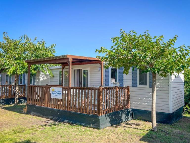 Pleasant mobile home with terrace & pool | Next to the beach | Dogs allowed — photo 4