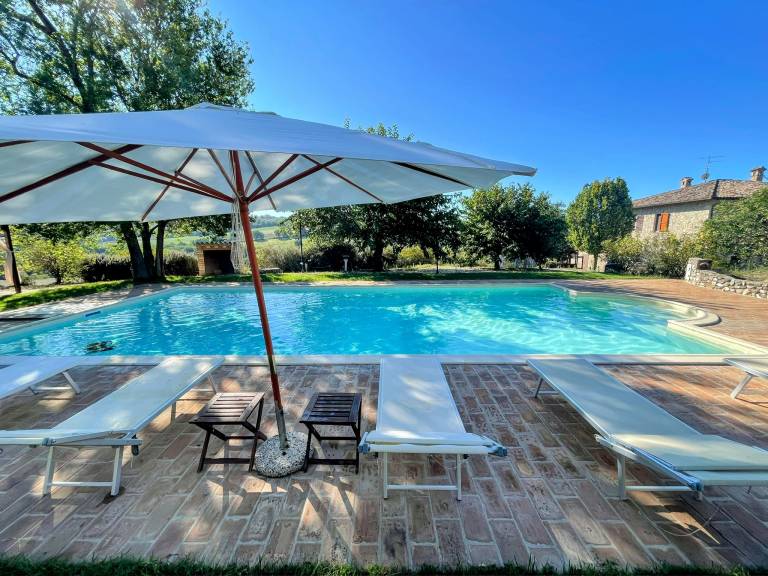 Family-friendly villa with grill, garden & private pool | Pool view | Pets are welcome — photo 5