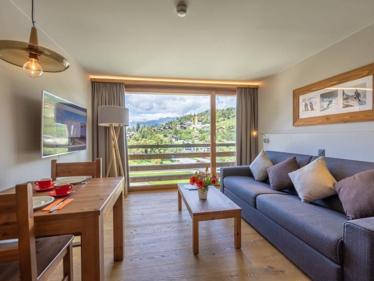 Ferienwohnung mit Hund inVercorin, Schweiz  f&uuml;r max. 2 Personen