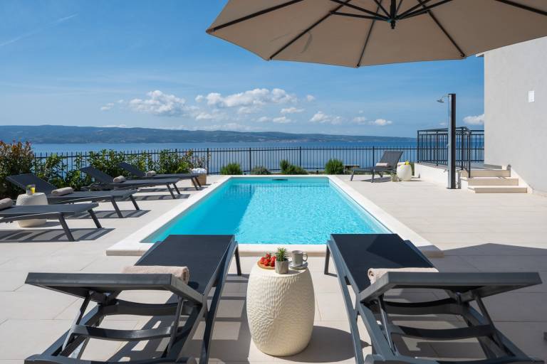 Children-friendly wonderful villa with fast internet, garden & BBQ | Water view | Pets allowed in Podstrana