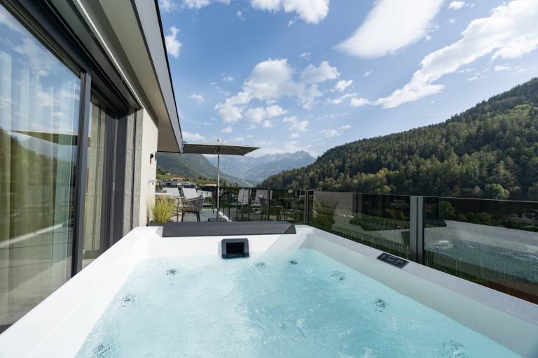 Ferienwohnung mit Pool in Töll, Trentino-Südtirol f&uuml;r max. 4 Personen
