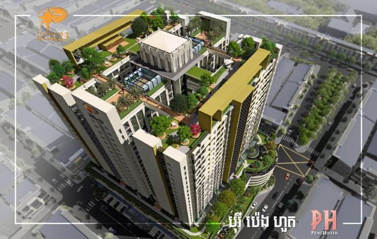 Rental apartment with 1 room for 2 persons in Phnom Penh
