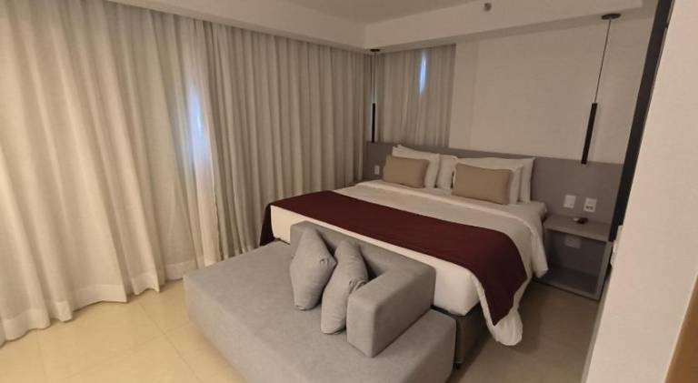 Raridade Flat Particular de Alto Padrao em Hotel Novissimo Cama King Size e Cama de Solteiro L