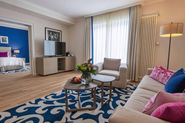 Family-friendly serviced apartment with patio, sauna & yard | Pets allowed — photo 2