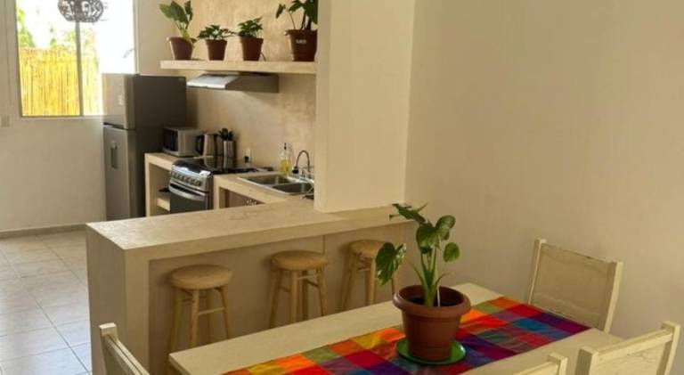 Vacation home with pool, yard & terrace in Puerto Morelos