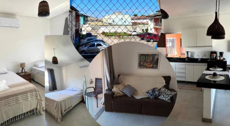 Holiday apartment with 2 rooms for 6 persons in Porto Seguro