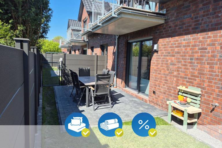 Ferienhaus mit Hund inDornum,   f&uuml;r max. 4 Personen