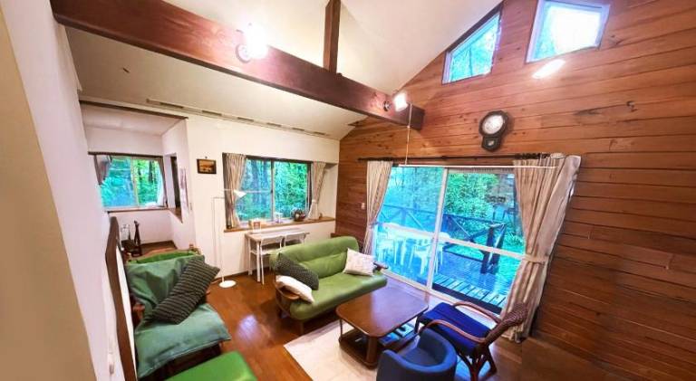 House with yard, grill & terrace in Nasu