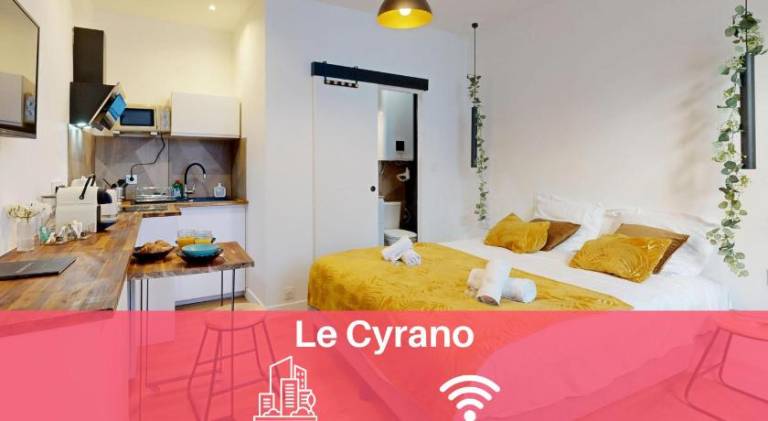 Expat renting - Le Cyrano - Hyper centre - Wifi in Toulouse