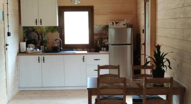 Lodge with terrace, yard & BBQ — photo 3
