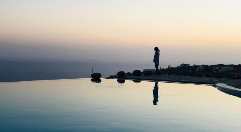 Villa with private pool, garden & terrace | Suitable for remote work in Mykonos
