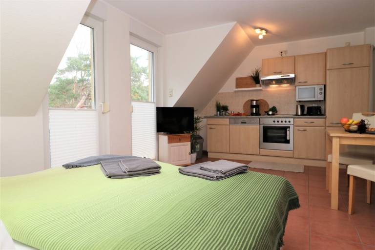 Einraumappartement mit Balkon in strandnaher Lage — photo 5