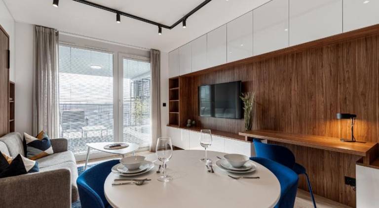 Serviced apartment with terrace in Wroclaw