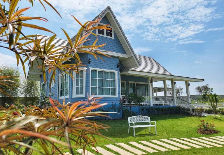 Vacation home with garden & barbecue in Pak Chong