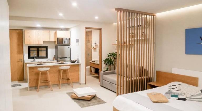 Serviced apartment with barbecue, pool & patio in Playa del Carmen