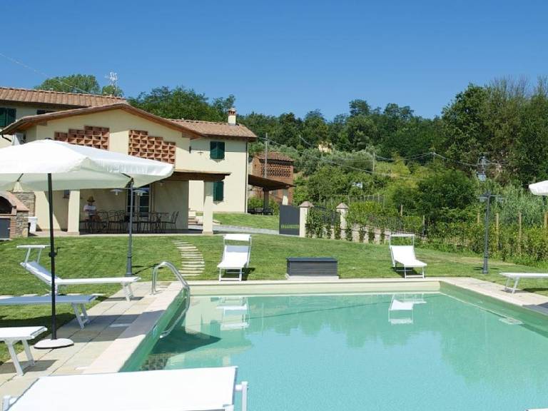 Villa with Private Pool, Garden, A/C and Wi-Fi in Capannori