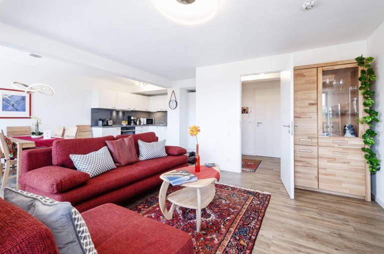FeWo Seemelodie: 64 m² Apartment mit Balkon, Meerblick & direktem Strandzugang — photo 3