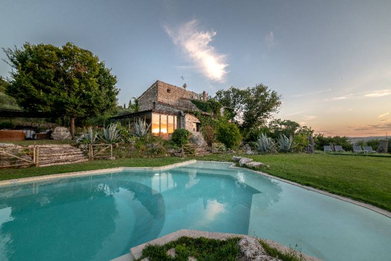 Bauernhof Thermalquellen von Saturnia