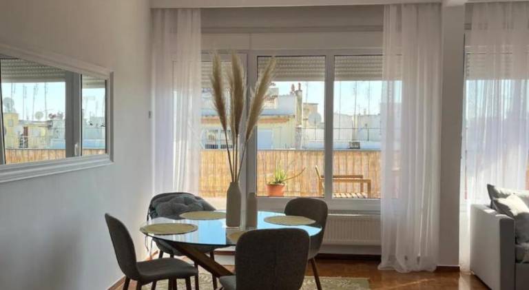 Lovely rental apartment with terrace | Near Hagia Sophia | Pets allowed in Thessaloniki