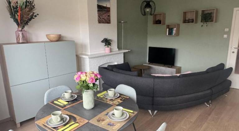 Rental apartment with terrace in Blankenberge