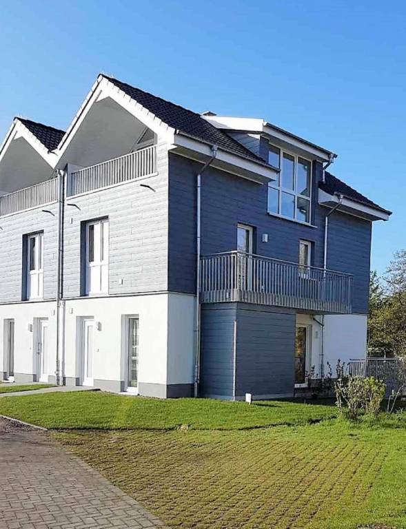 Modernes Ferienhaus, Kamin, Sauna, Süd-Terrasse, Loggia mit Meerblick, Haustiere in Wangerland