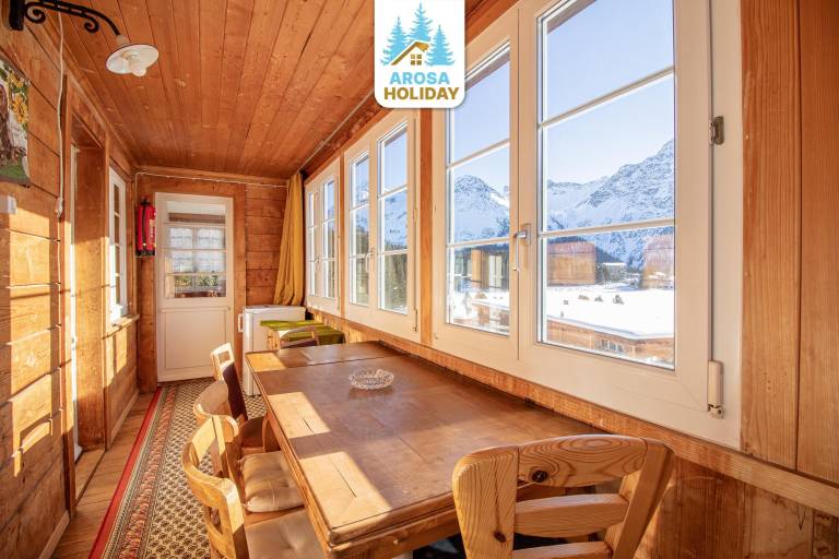 Charming holiday apartment with garden | Lake view | Ski nearby | Dogs allowed in Arosa